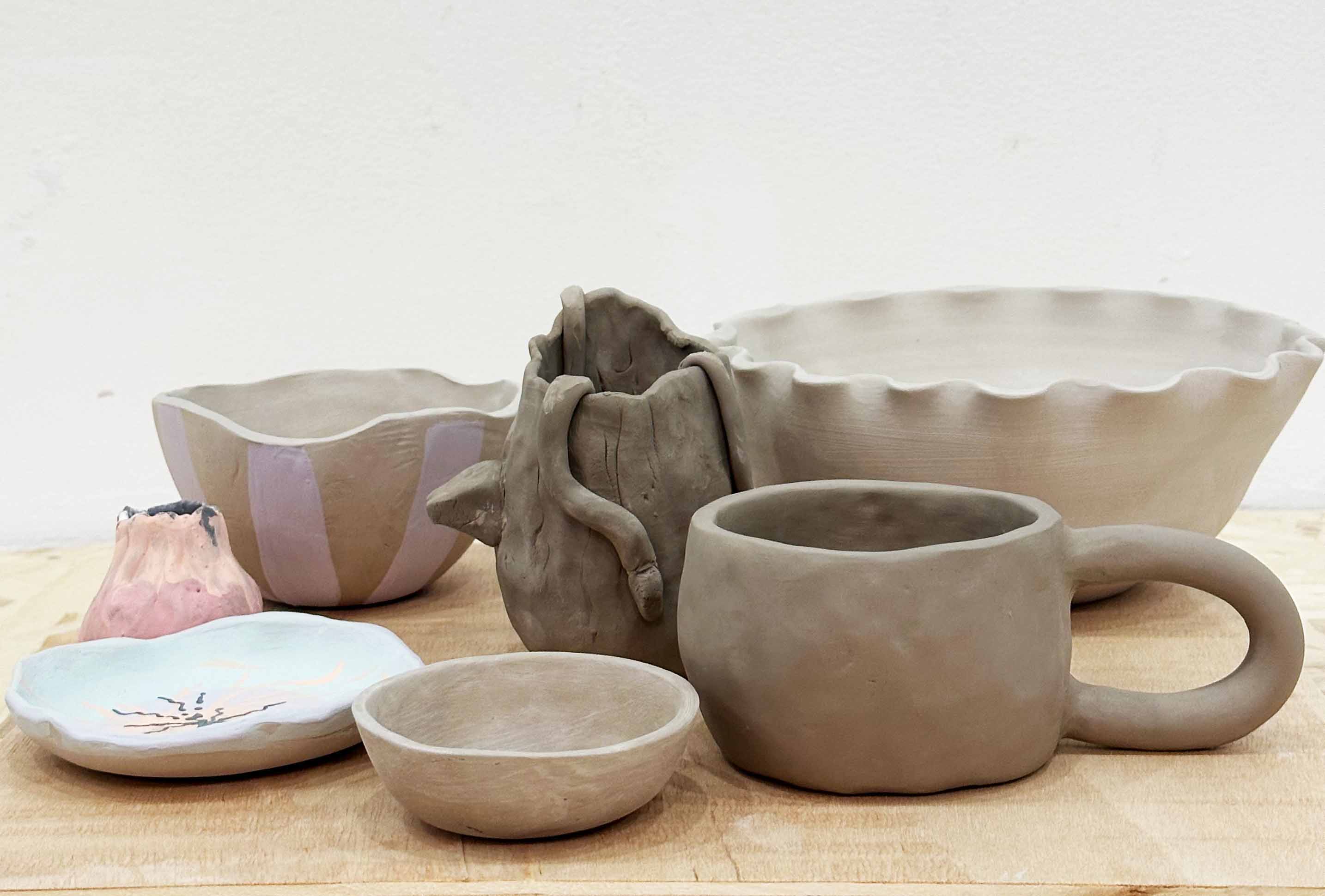 Handbuilding ceramic workshop