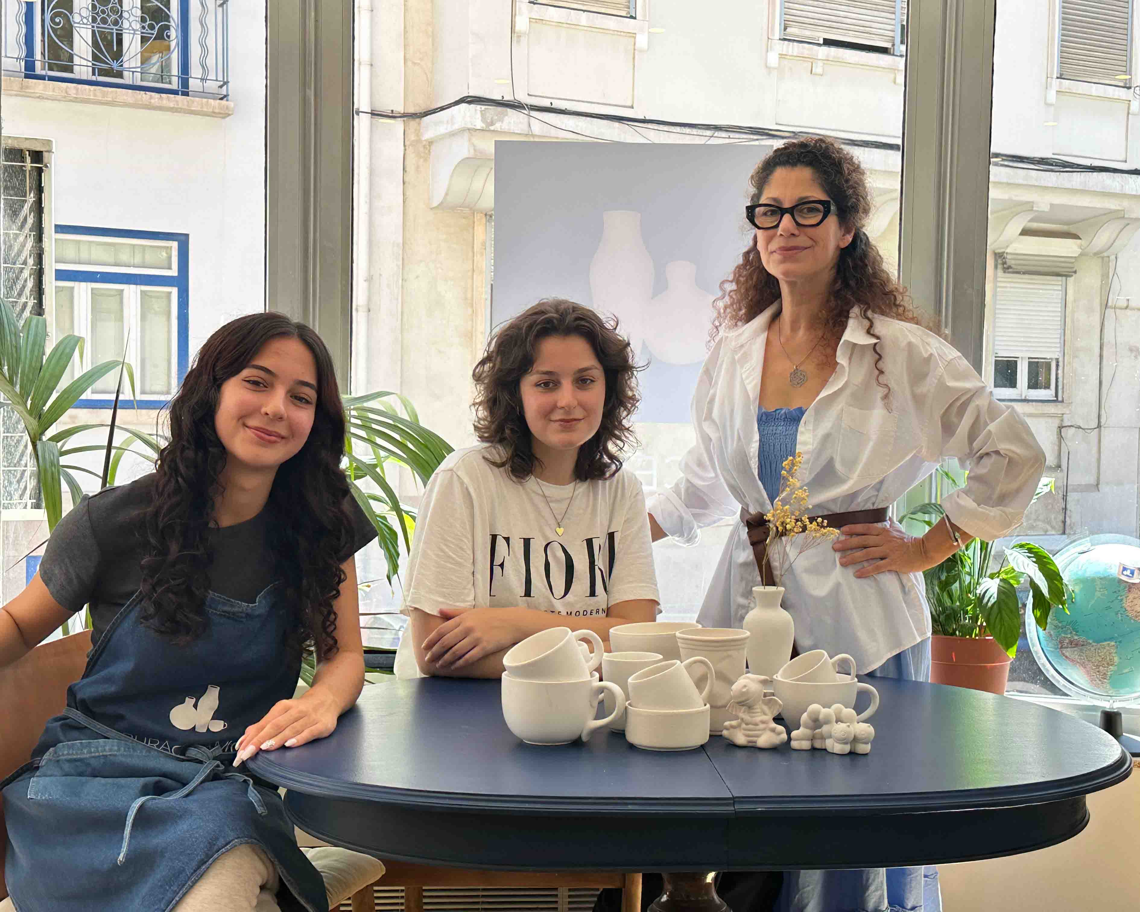 PURACERÁMICA team and community members in our Alcântara ceramic studio