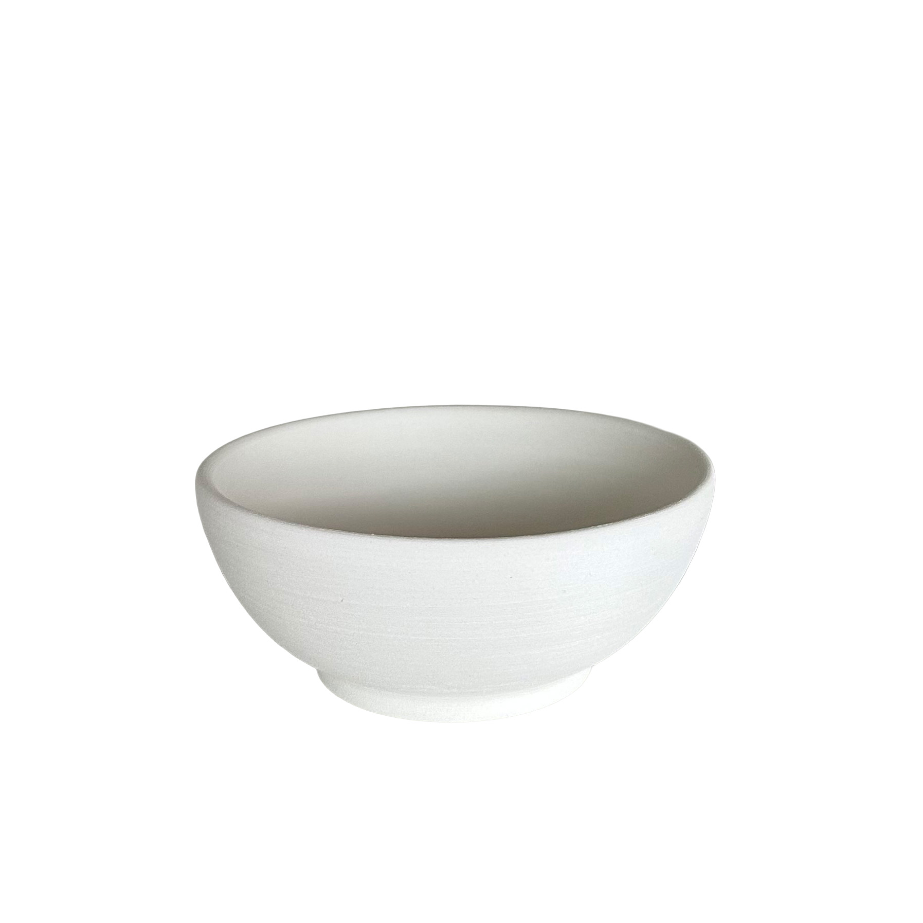 Tigela pequena em cerâmica pronta para pintar