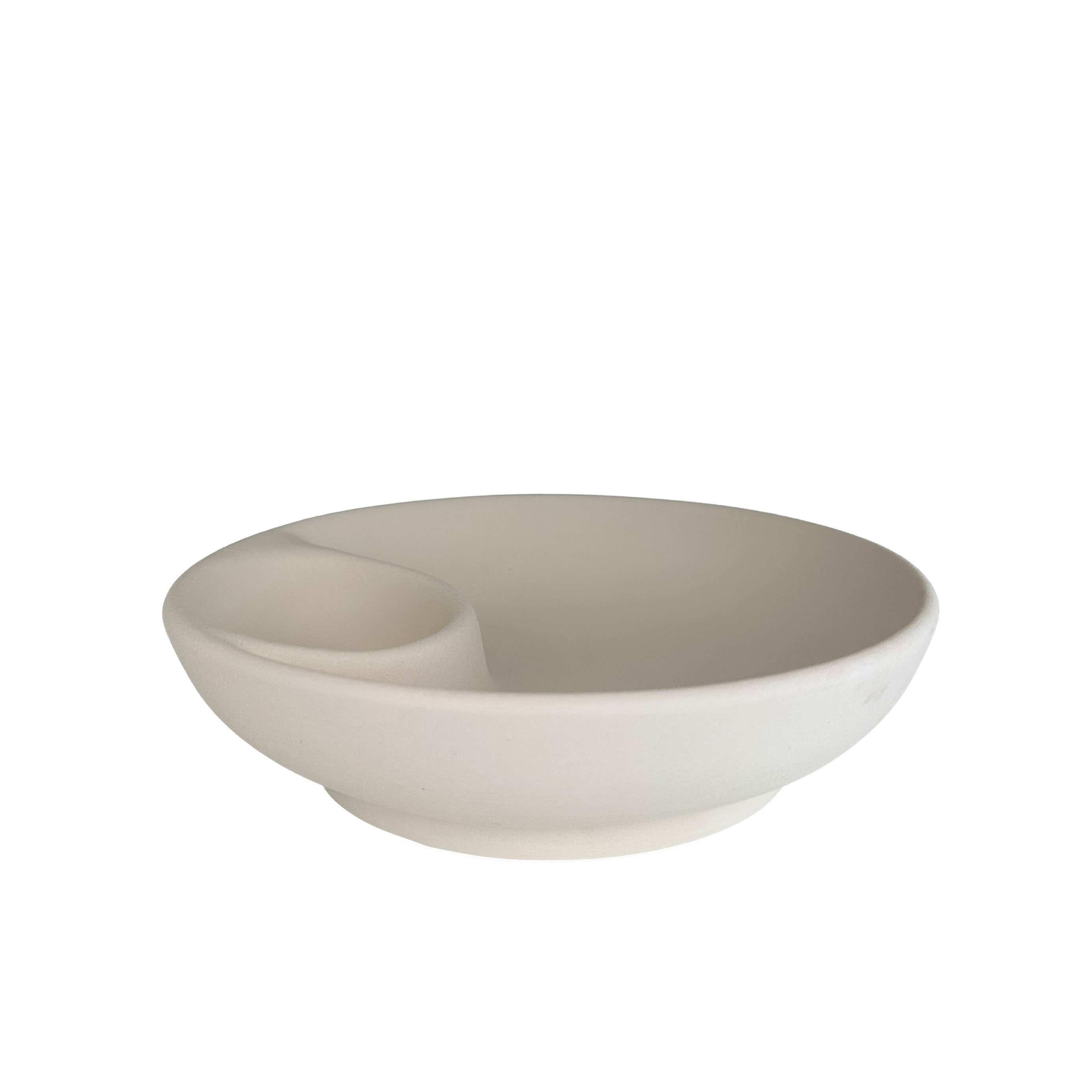 Tigela para molho em cerâmica pronta para pintar