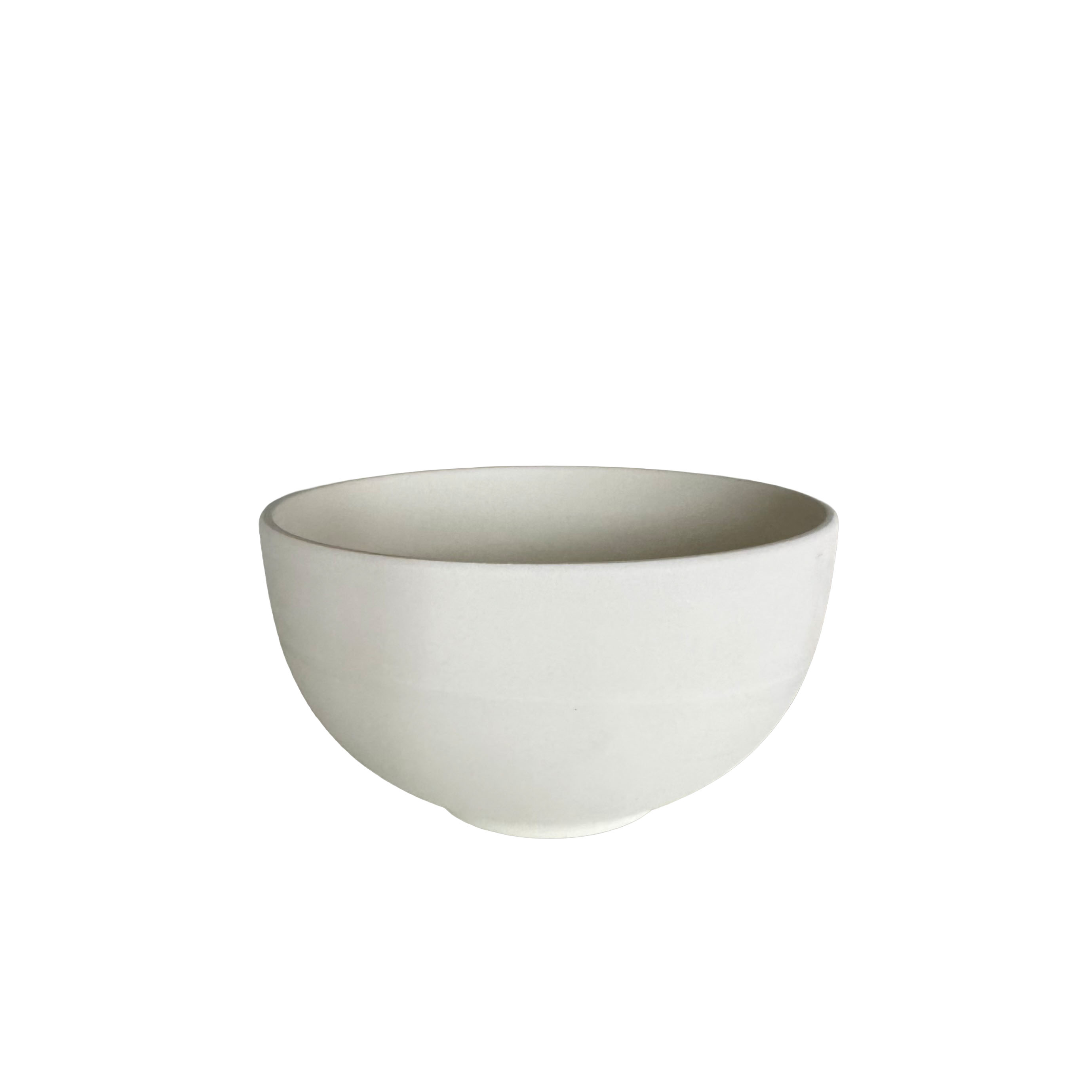 Tigela de cereais em cerâmica pronta para pintar