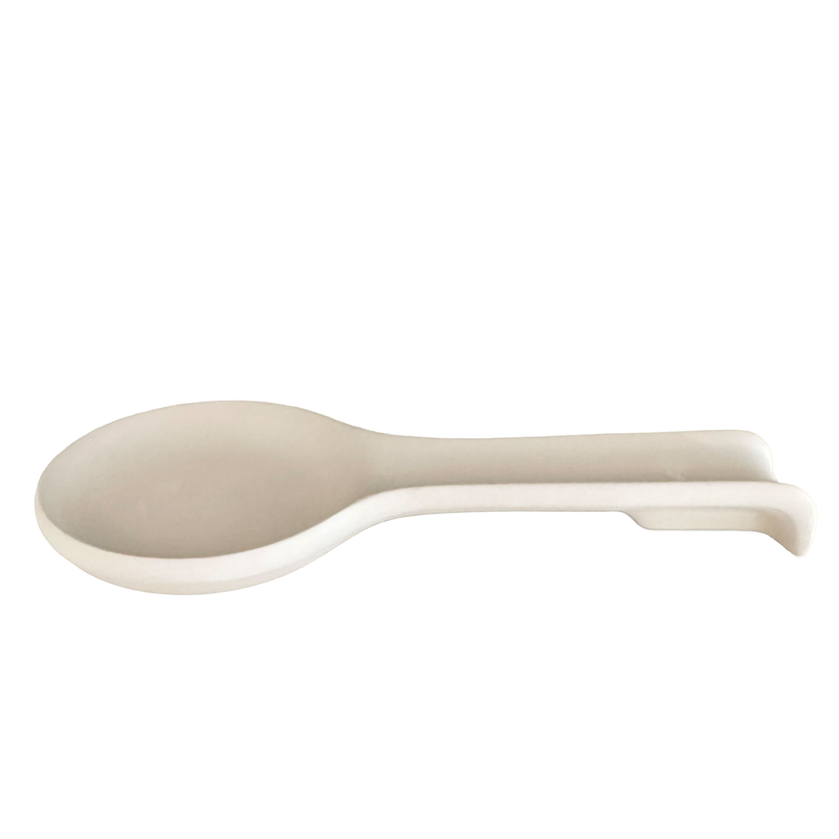 Descanso de colher em cerâmica pronto para pintar