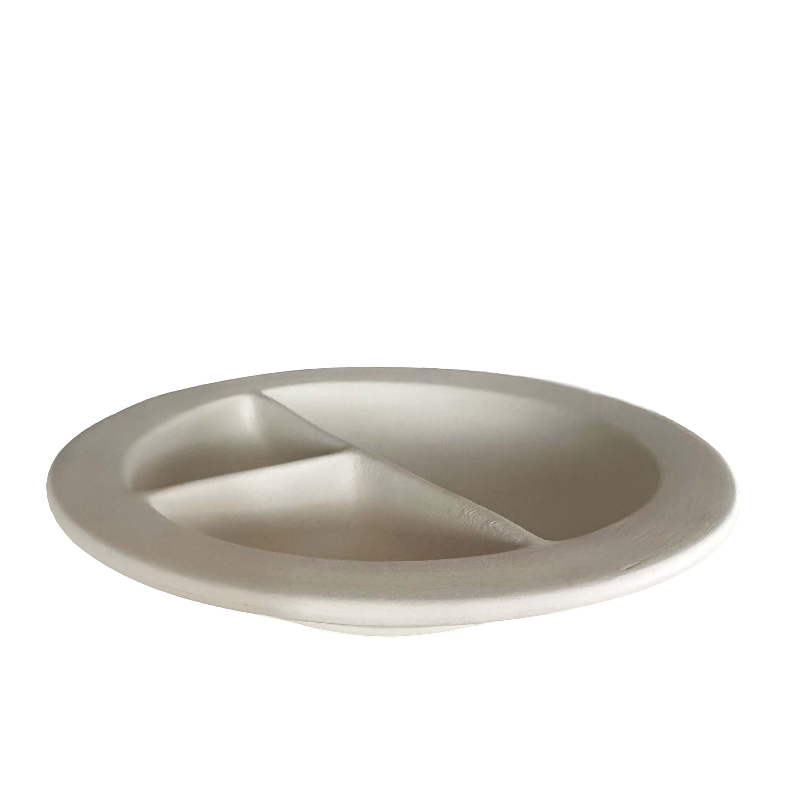 Ceramic section plate ready to paint