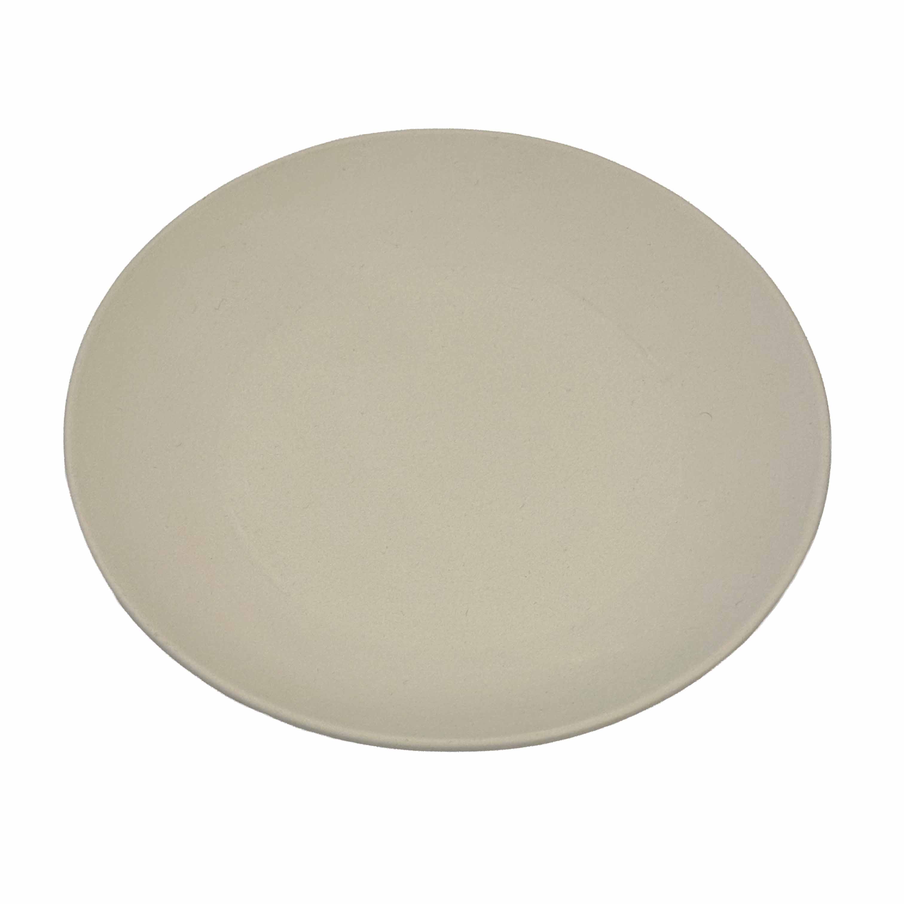 Round ceramic plate ready to paint