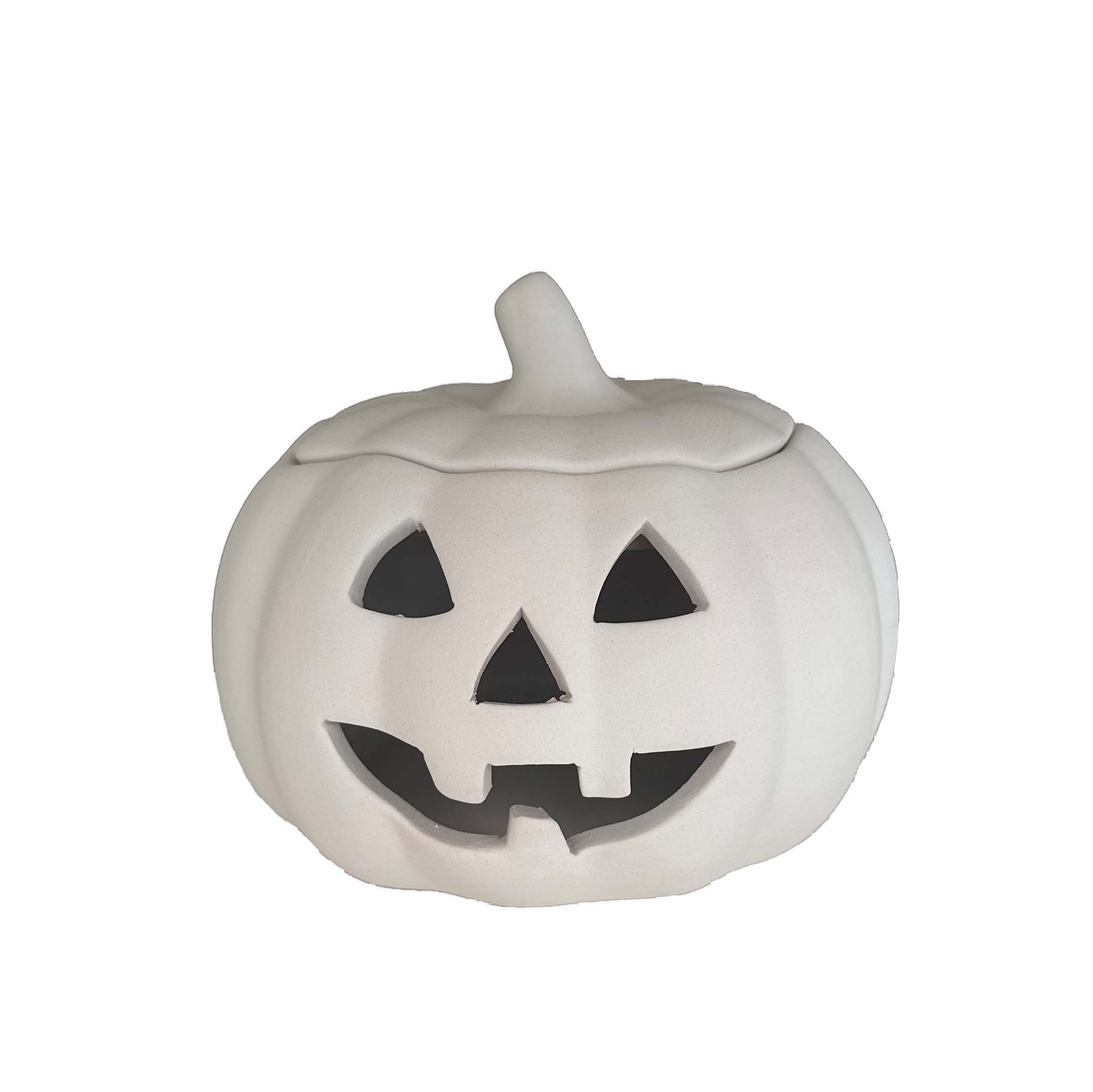 Abóbora em cerâmica pronta a pintar