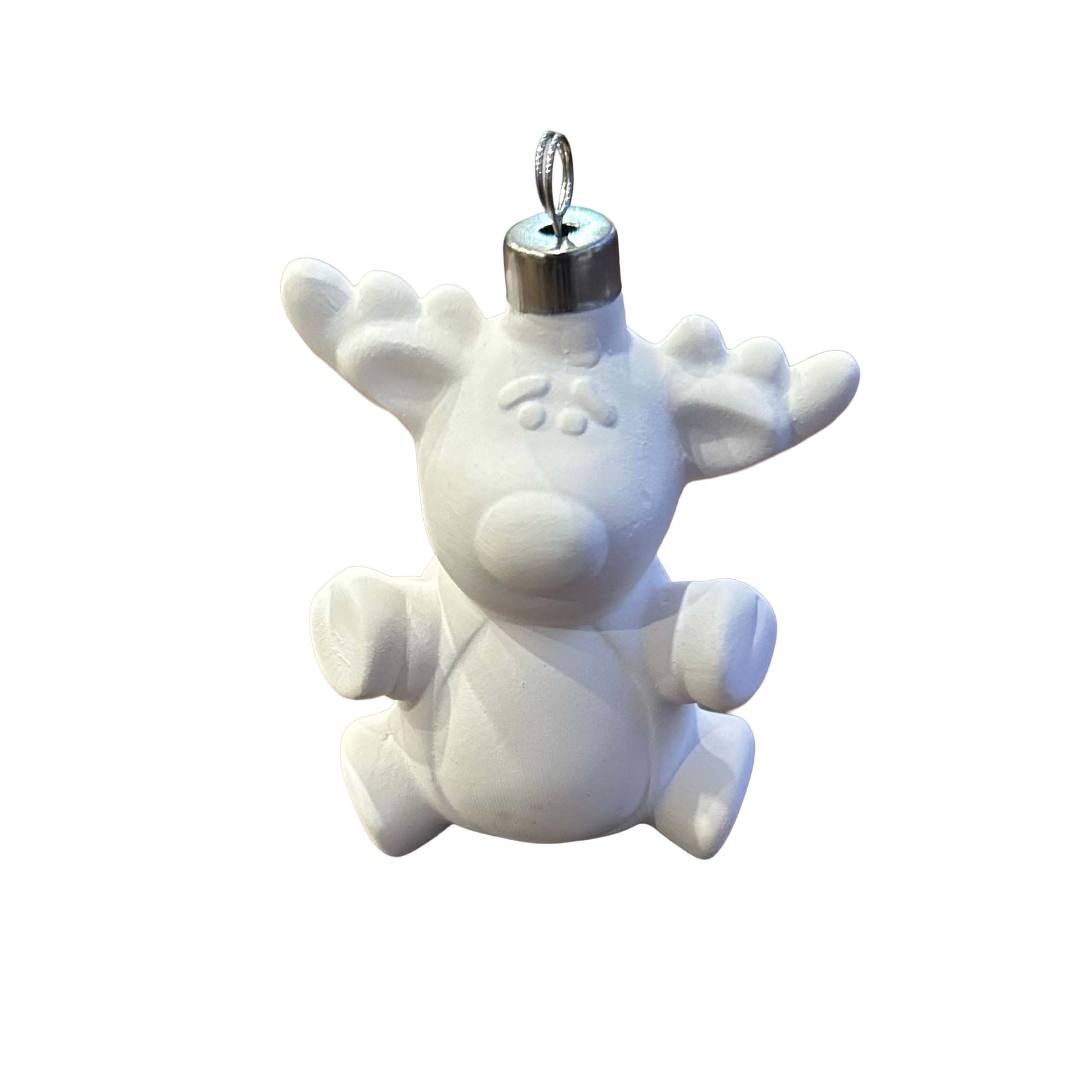 Rena em cerâmica pronta a pintar