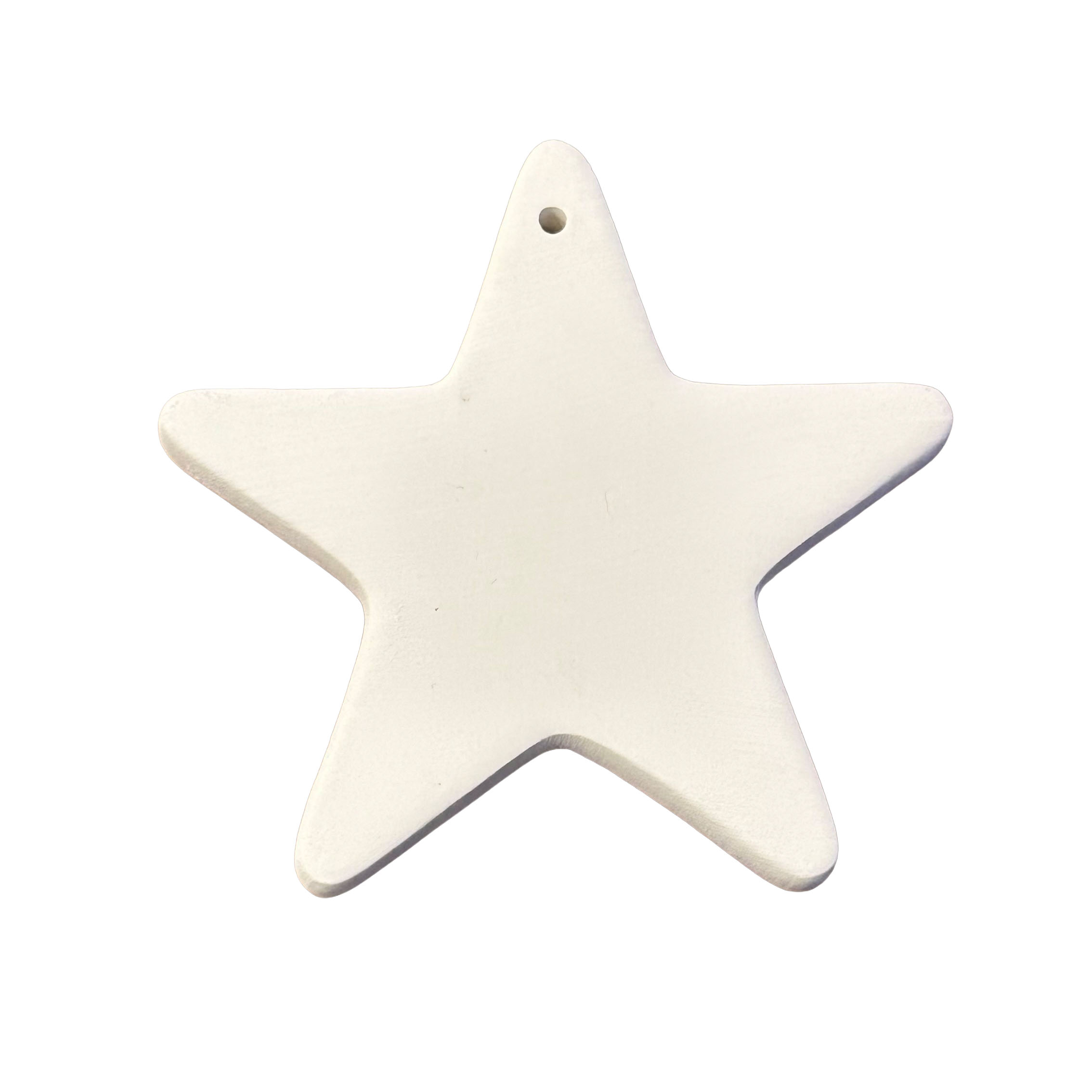 Estrela em cerâmica pronta a pintar