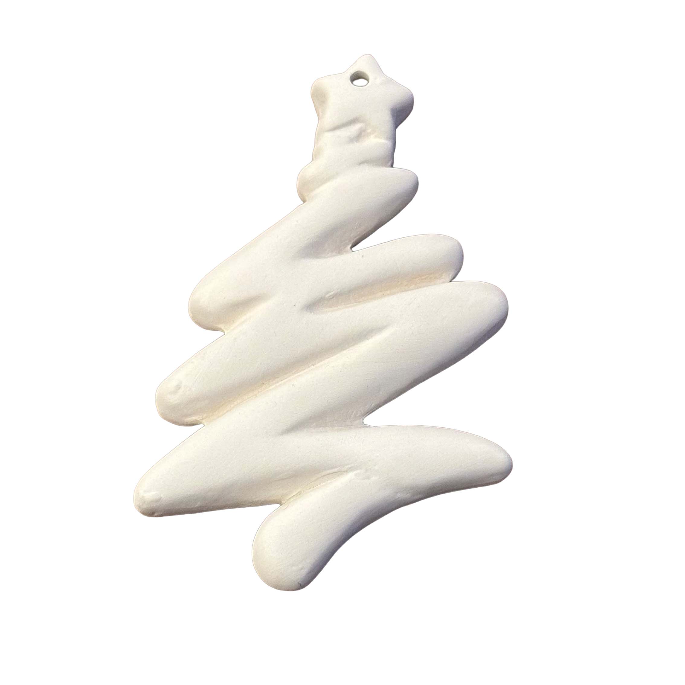 Árvore abstrata em cerâmica pronta a pintar